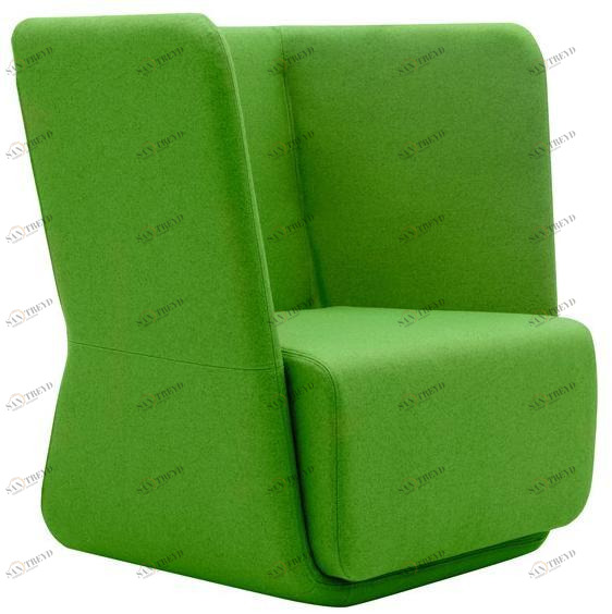 SOFTLINE Вращающееся кресло из ткани Basket sun-id-1380907