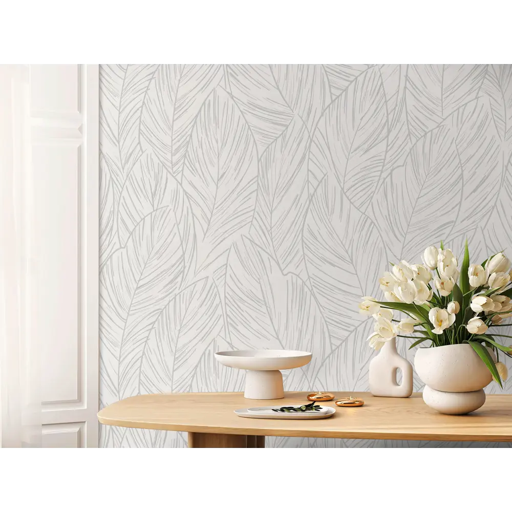 Флизелиновые обои Wallsecret Madeira с растительным узором в скандинавском стиле 89398138 STLM-1569790 - Вид №4