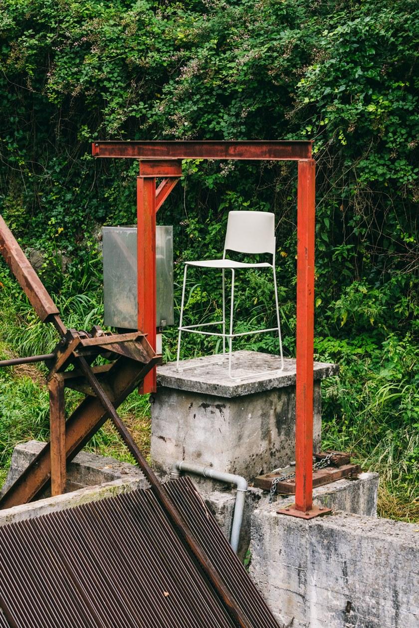 ENEA Высокий табурет из полипропилена со спинкой Ema sun-id-1420579 - Вид №3