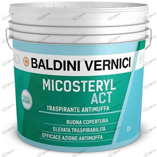 BALDINI VERNICI Дышащая краска на водной основе против плесени sun-id-1398768