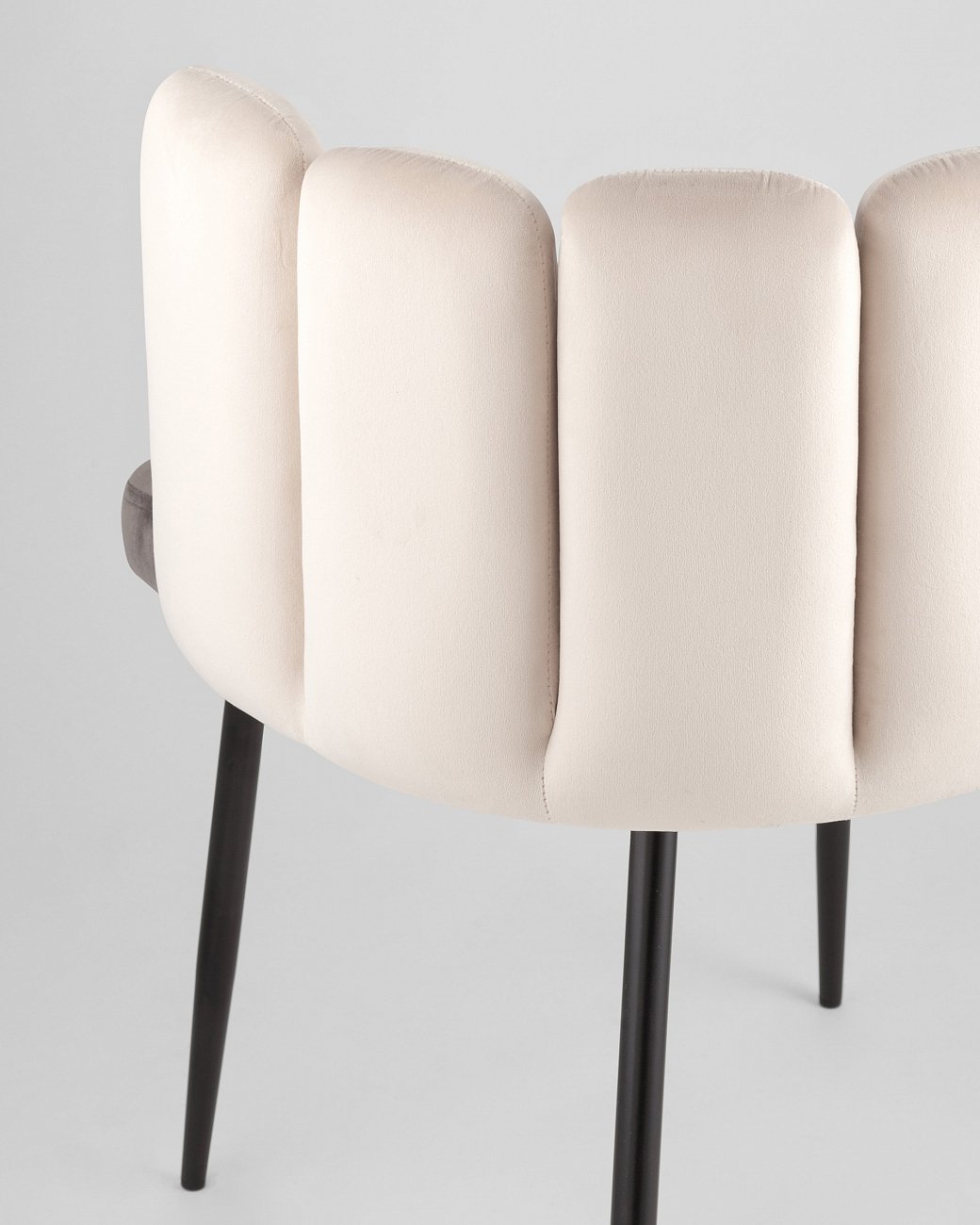 Кресло бежево-темно-серое "Карнавал" STOOL GROUP ДИЗАЙНЕРСКИЕ 00-3881868 Бежевый;серый  - Вид №5