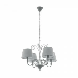 Подвесная люстра Eglo Caposile 43233 EGLO ДИЗАЙНЕРСКИЕ, CAPOSILE 337105 Серый