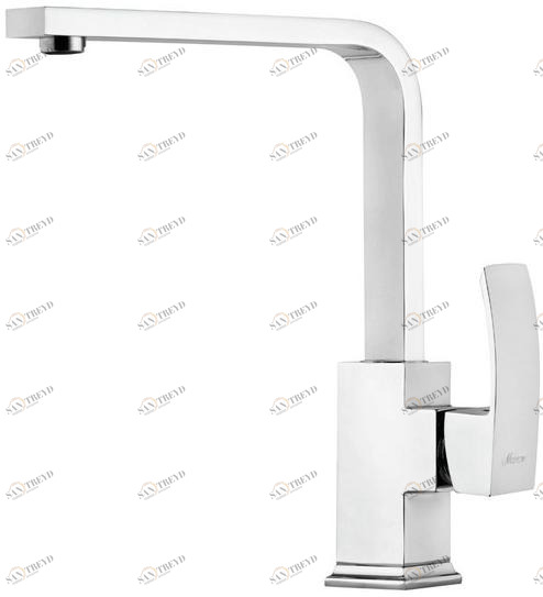 Rubinetterie Mariani Смеситель для кухни на столешницу, хромированный, на одно отверстие Marte 570/ma