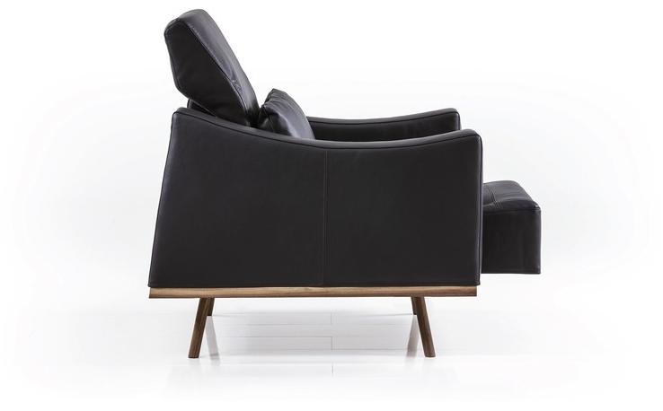 brühl Кожаное кресло с подлокотниками Deep space sun-id-1386562 - Вид №2