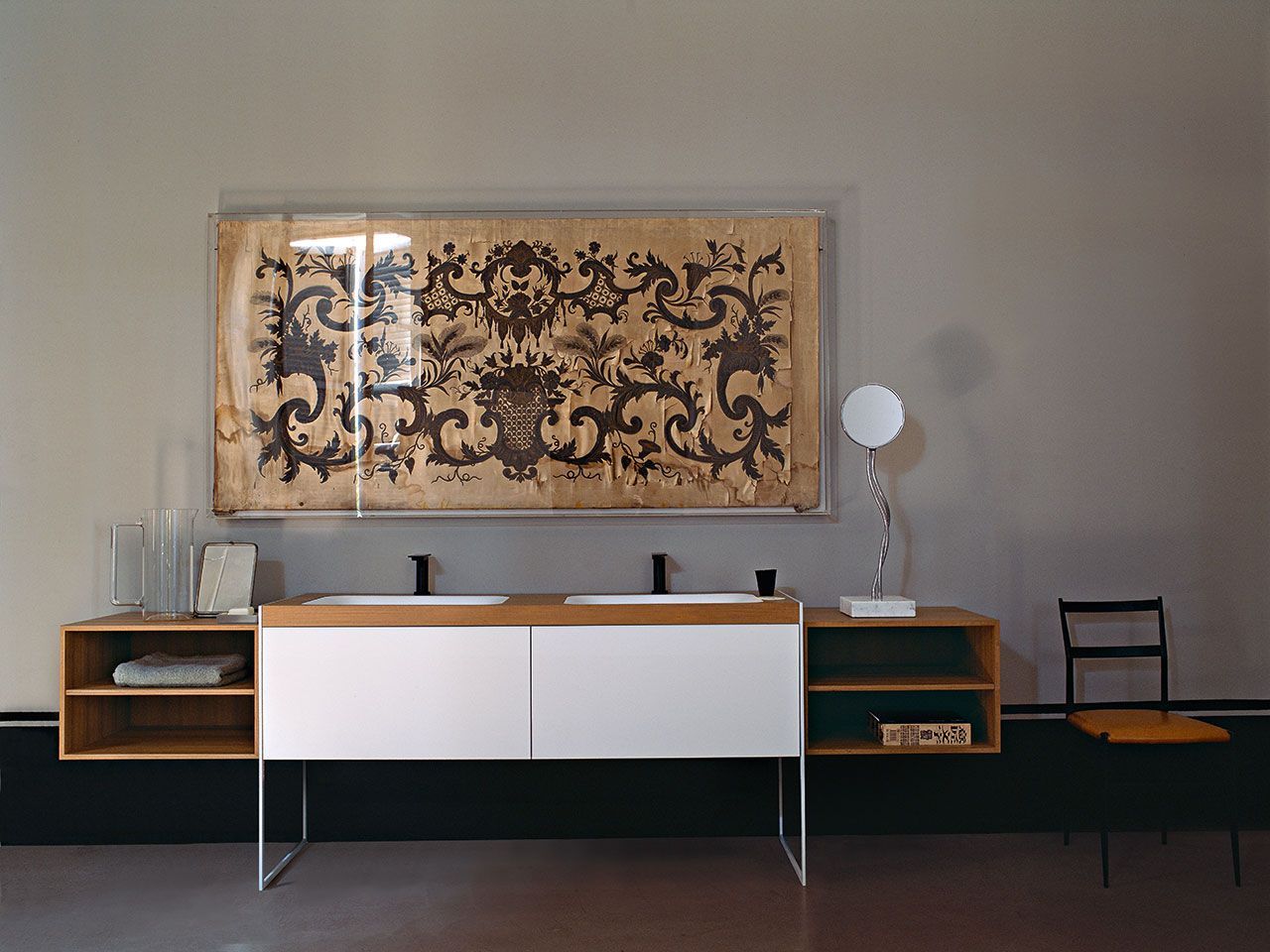 Прямоугольная встраиваемая раковина из Cristalplant® Agape Ottocento 001 ARCH-00053571 - Вид №4