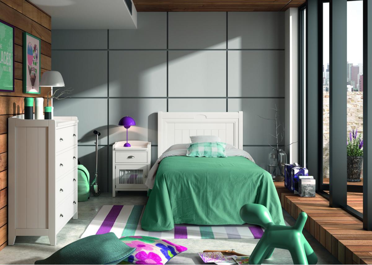 090615 Прикроватная тумба правосторонняя дверца Grupo Seys Verona Santreyd