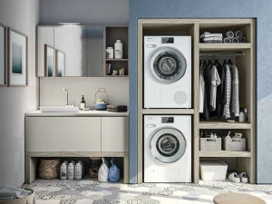 Cerasa Модульный шкаф для стирки с раковиной Regola