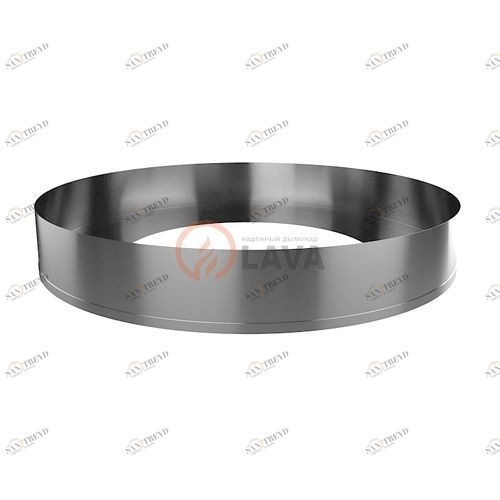 Заглушка нижняя LAVA 115/180, нерж. 304 (0,8) 3304