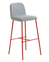Myra 654 Табурет на 4 ножки со стальным каркасом и тканевой обивкой; версия с сиденьем высотой 77 см. Выпускается из пенопласта с впрыском политуретана в соответствии с правилами пожарной безопасности Великобритании. Et al. Myra
