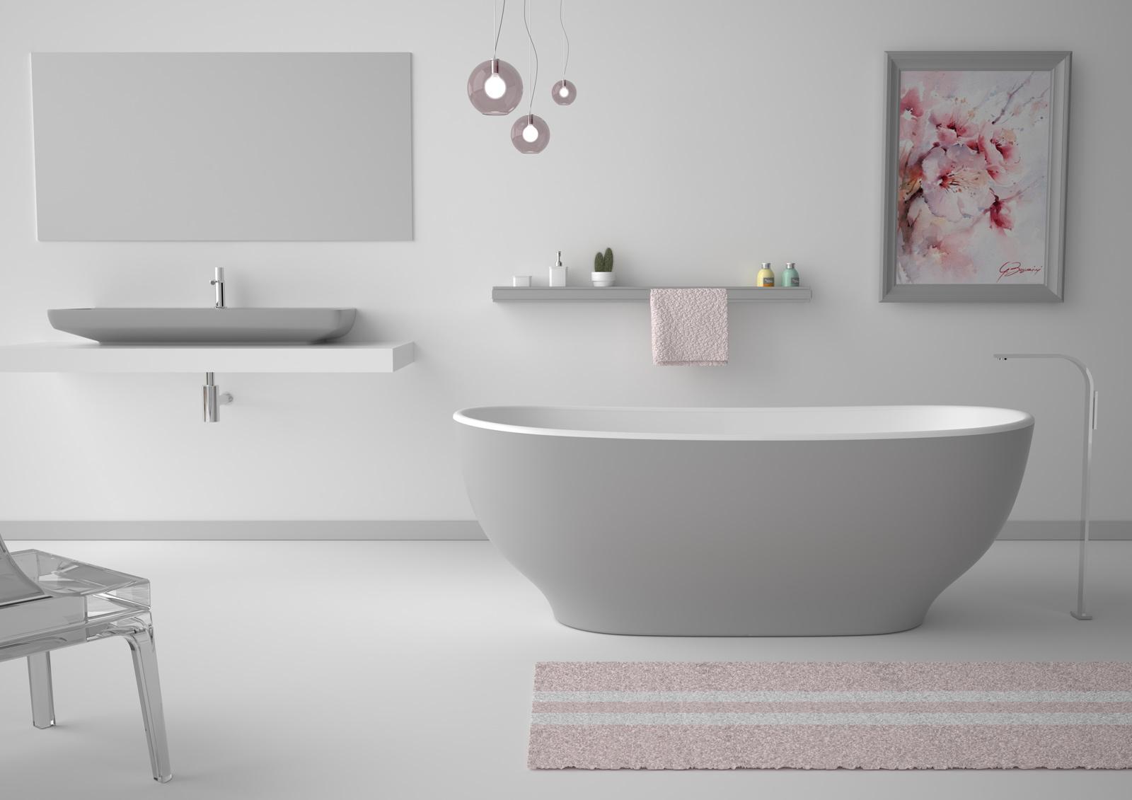 VAMO15 Акриловая ванна отдельностоящая GSG CERAMIC Moon - Вид №3