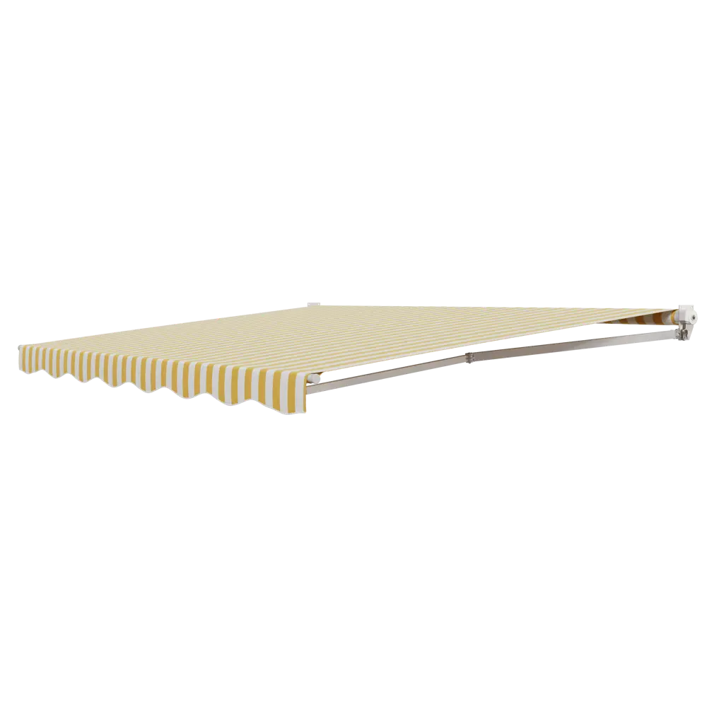 Маркиза механическая,3x2 м, цвет белые и желтые полосы 82752753 STLM-2193304 Santreyd 