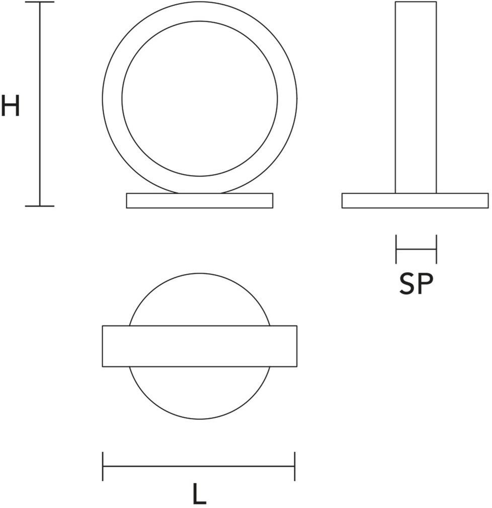 Masiero Настольная лампа из дуба led с диммером Libe sun-id-1462007 - Вид №1