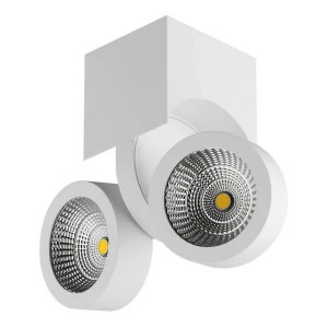 Спот потолочный светодиодный на 2 лампы белый Snodo 55364 LIGHTSTAR SNODO 00-3926519 Белый