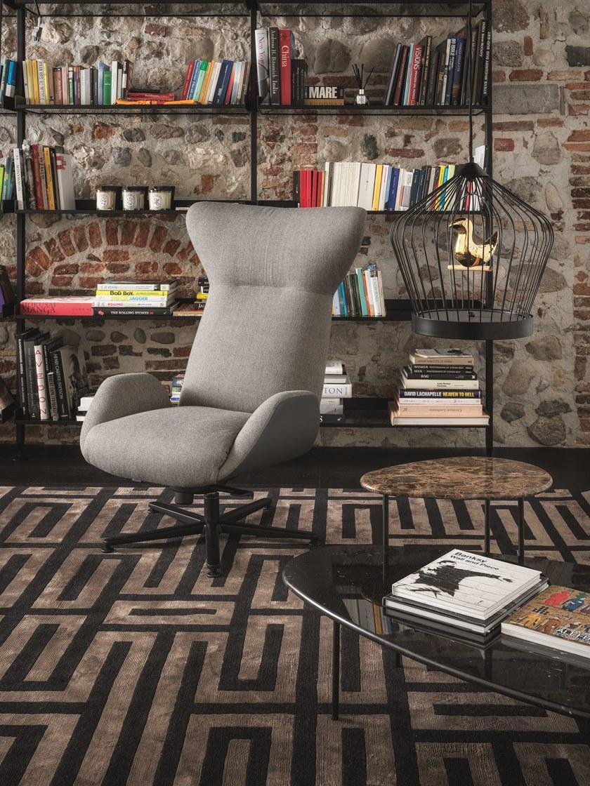 Casamania & Horm Кресло из ткани или кожи с высокой спинкой sun-id-1346689 - Вид №4