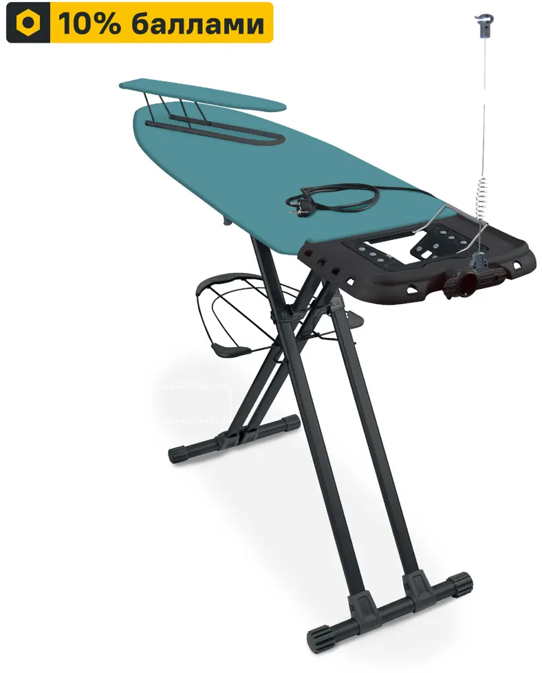 Гладильная доска Nika Валенсия с регулировкой высоты и держателем шнура 82615494