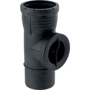 393.627.14.1 Ревизия Geberit Silent-Pro 90°, с круглым окном технического обслуживания Geberit