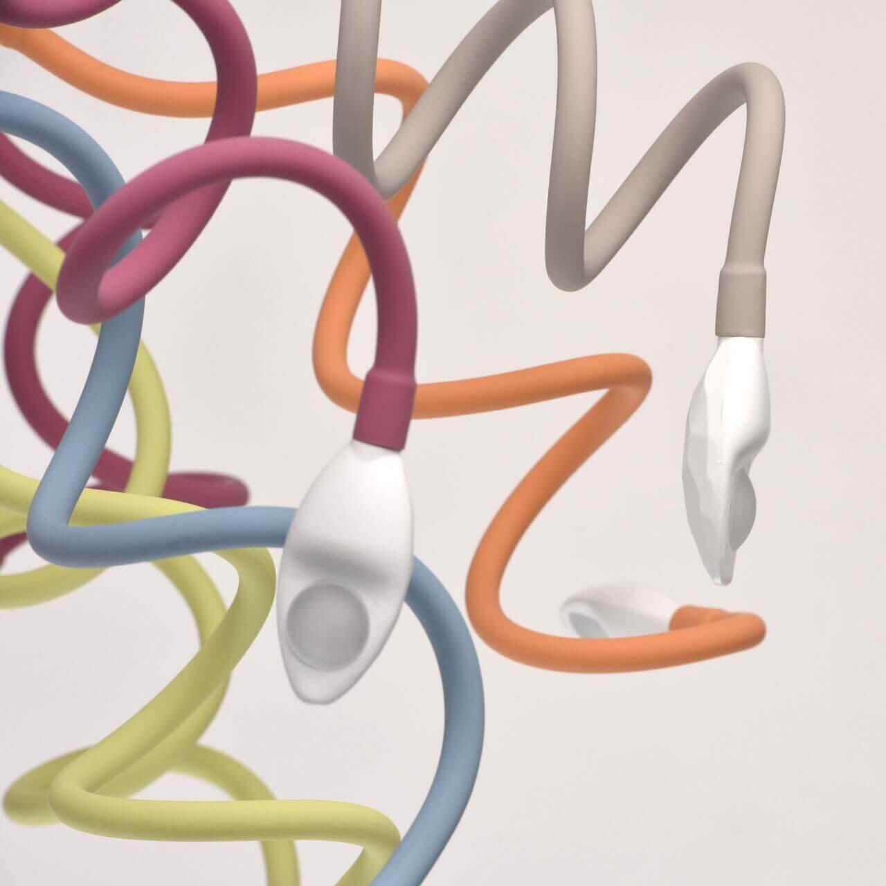 Потолочная светодиодная люстра "Зиген" DE MARKT ЗИГЕН 326544 Фиолетовый  - Вид №3