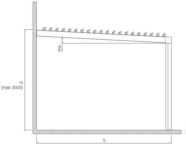 MV Living Пристроенная наклонная пергола с регулируемыми планками Bioclimatiche sun-id-1344588 - Вид №2