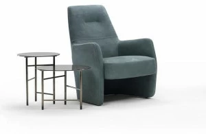 Marelli Кресло из нубука с высокой спинкой Clipper 9clp101