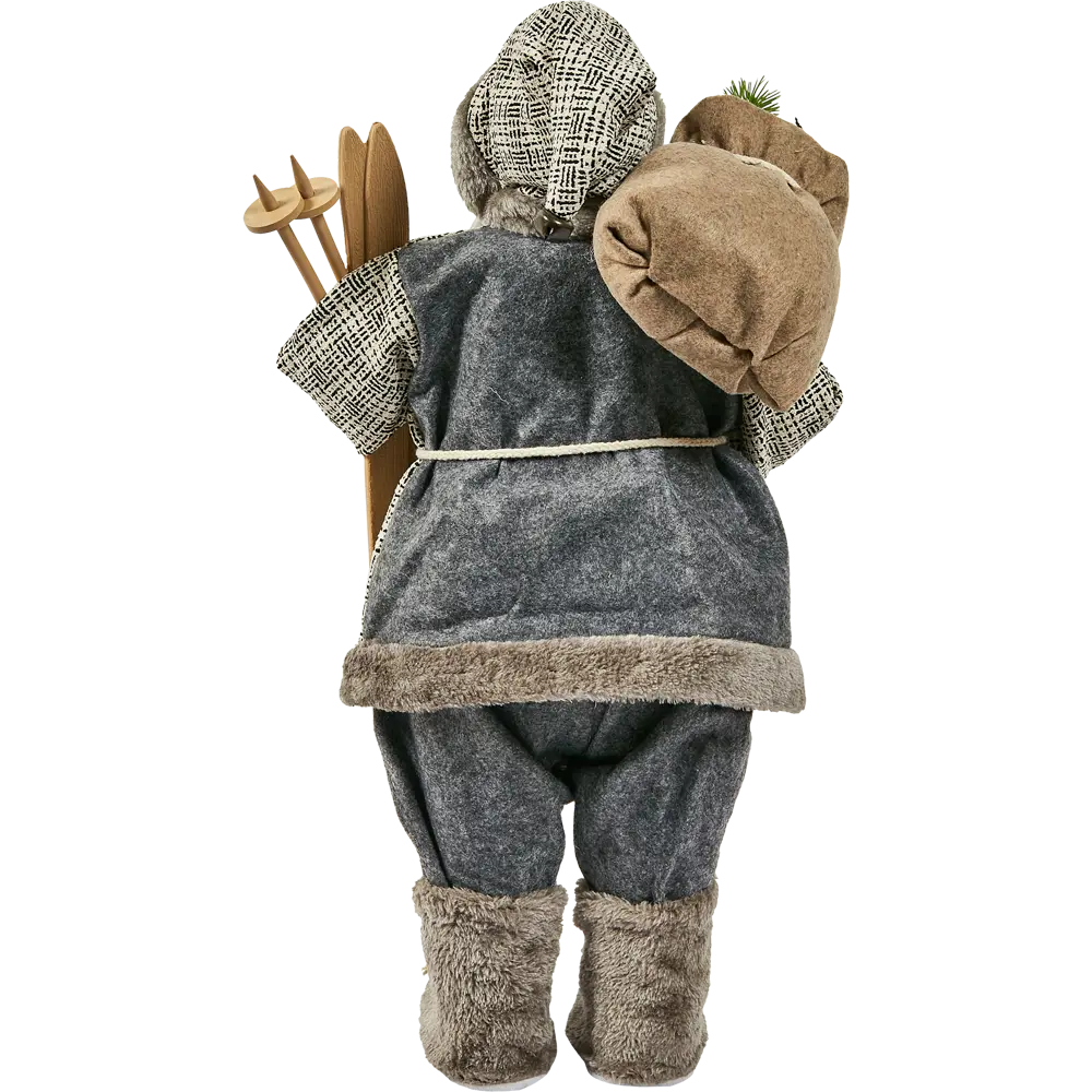 87547266 Фигура декоративная Санта в сером 60см STLM-1356804 Santreyd Christmas - Вид №4