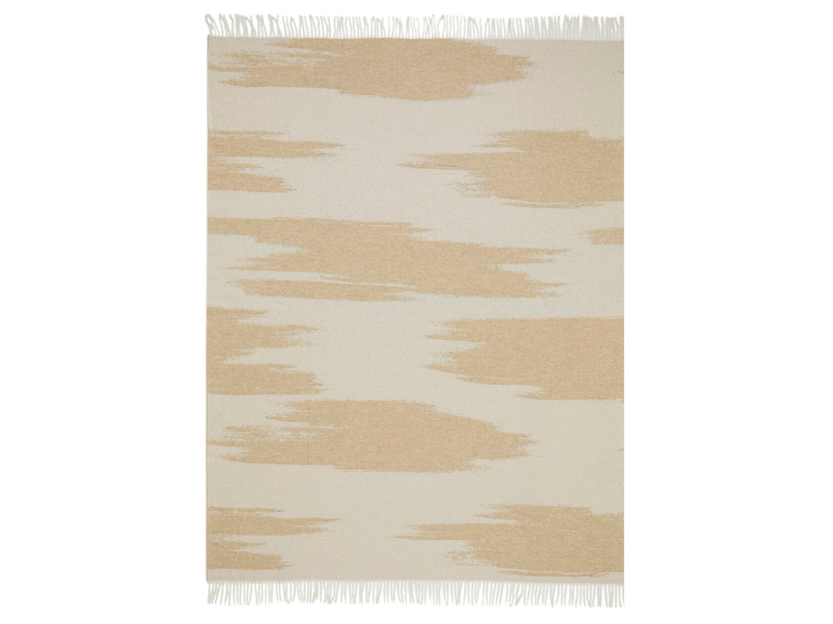 Шерстяной жаккардовый плед K-3 Sakura ARCH-00036265