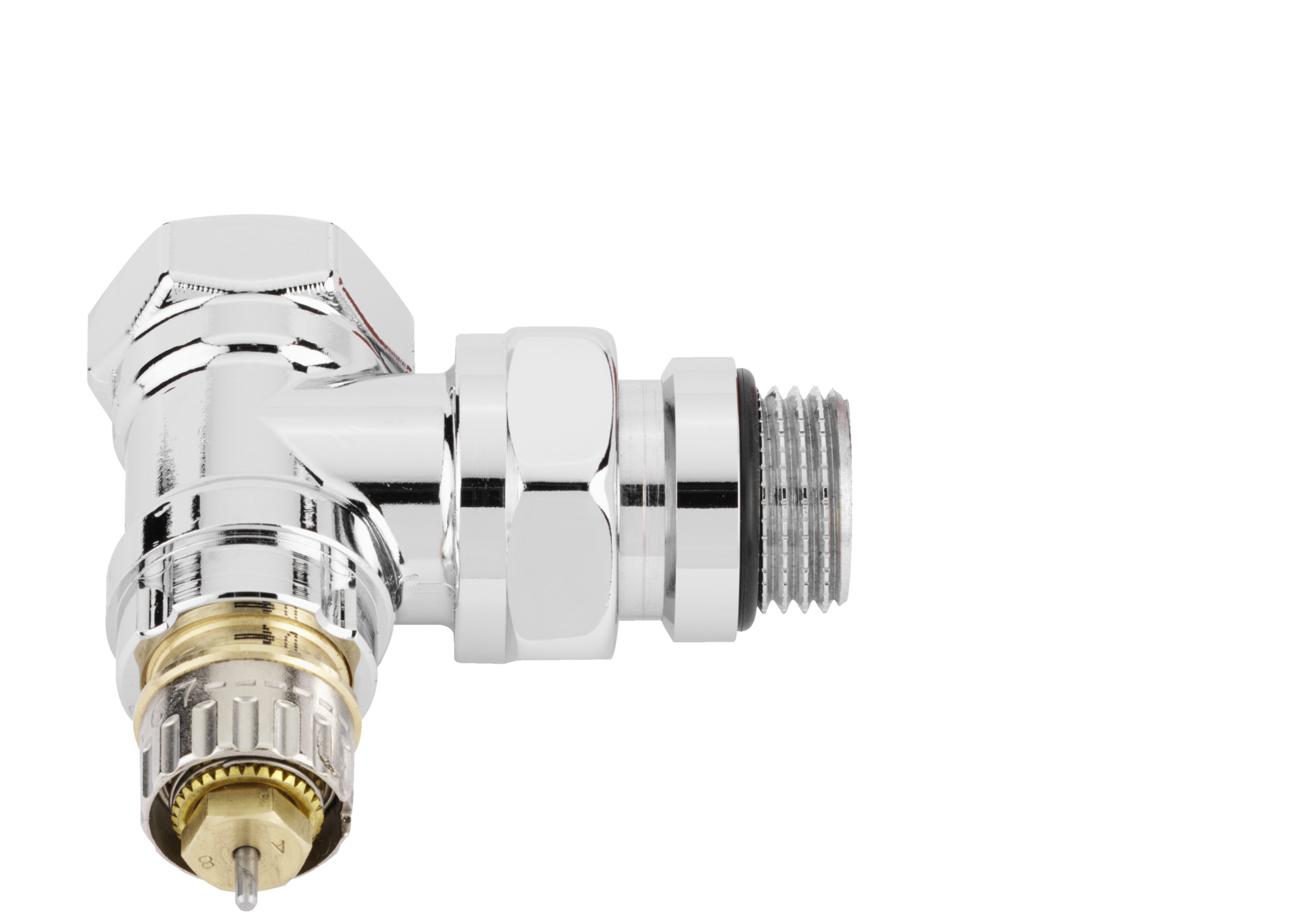 Danfoss Клапан RTR-N/RA-N для двухтрубной системы отопления Клапан RA-N 15 угл., наружн. резьба 013G4201  - Вид №12