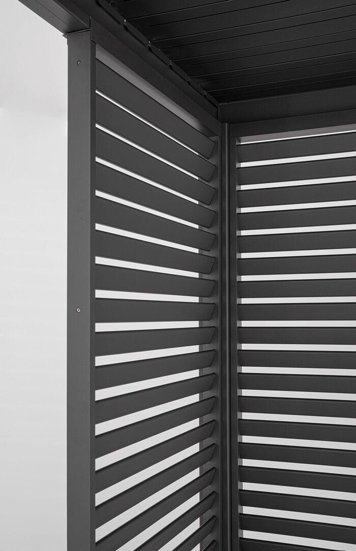 Самонесущая пергола из алюминия с поворотными пластинами BIZZOTTO OCEAN ARCH-00042235 - Вид №18