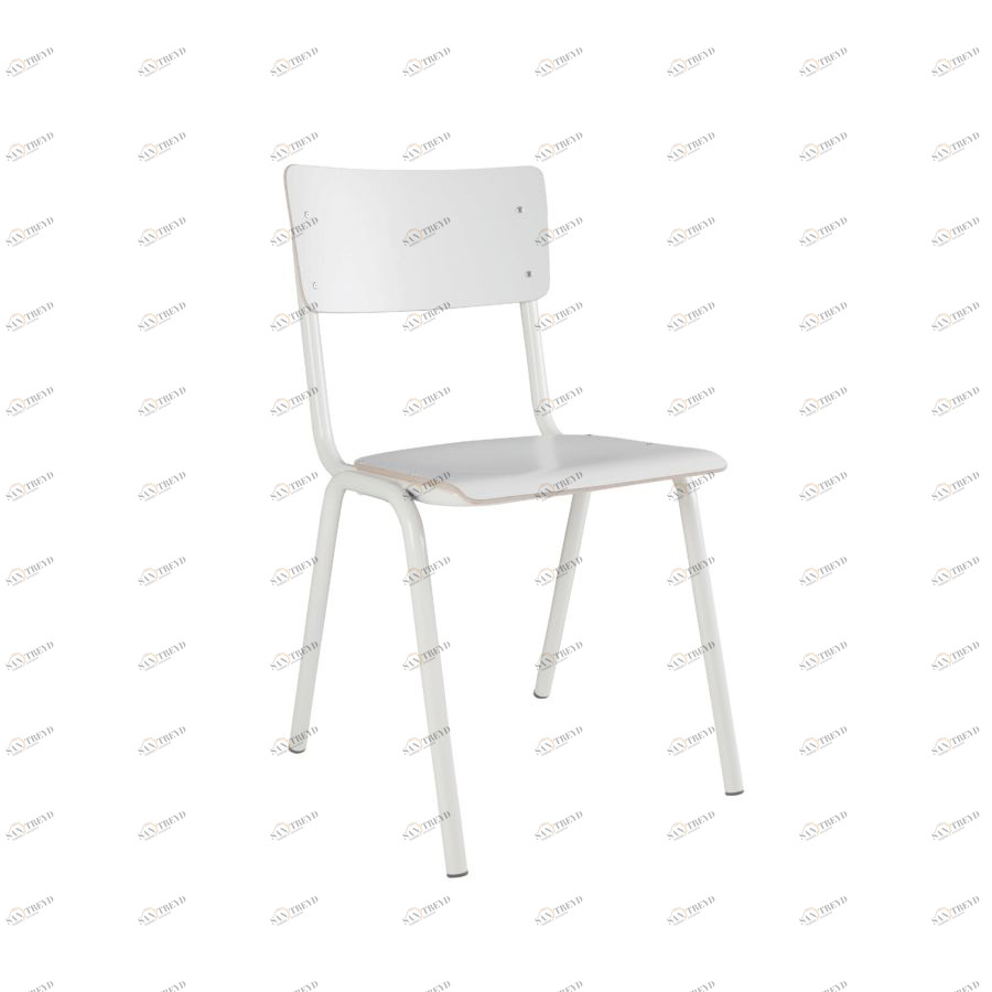 Стул Back to School белый Zuiver 1008202