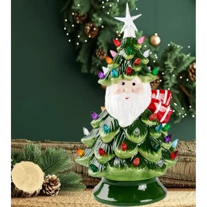 89378373 Электрогирлянда-фигура Дед Мороз для дома 40 светодиодов 34 см разноцветный STLM-1380008