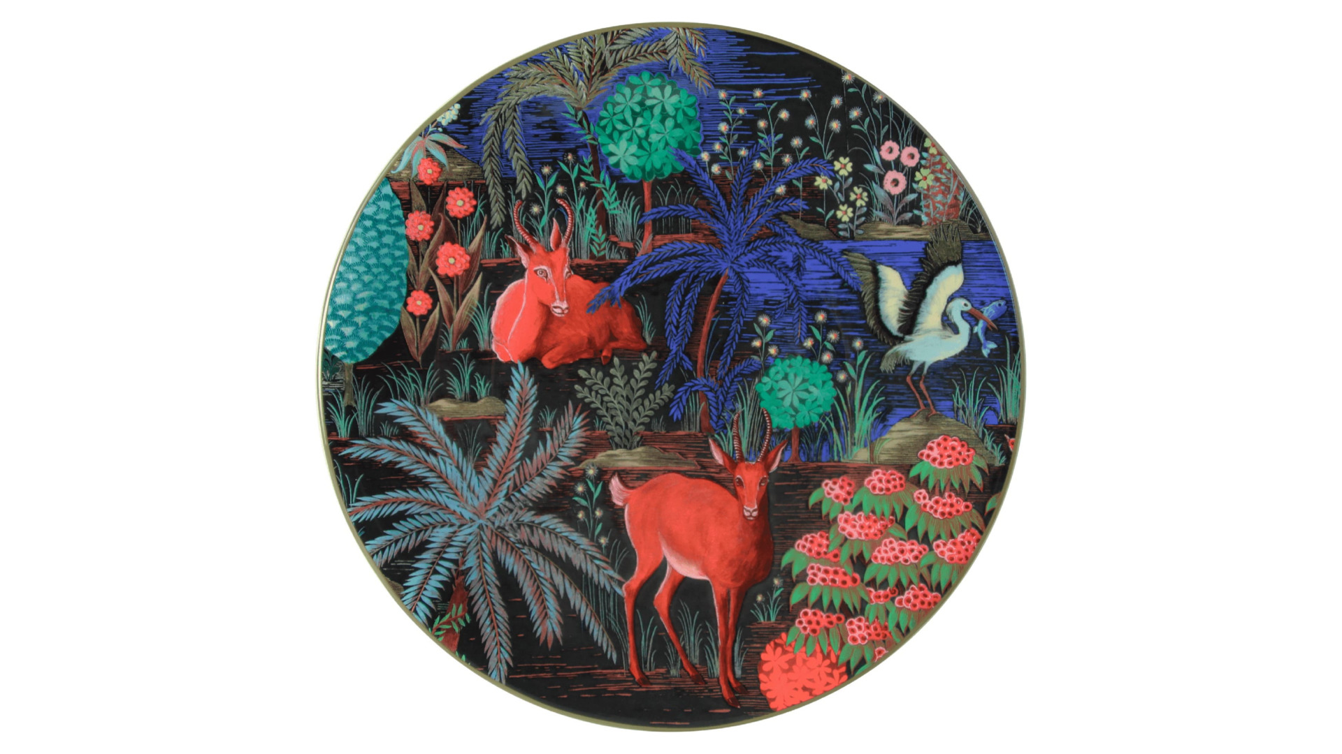 10663642 Gien Сервиз чайно-столовый Gien Дворцовый сад на 6 персон 24 предмета, фаянс Фаянс  - Вид №2