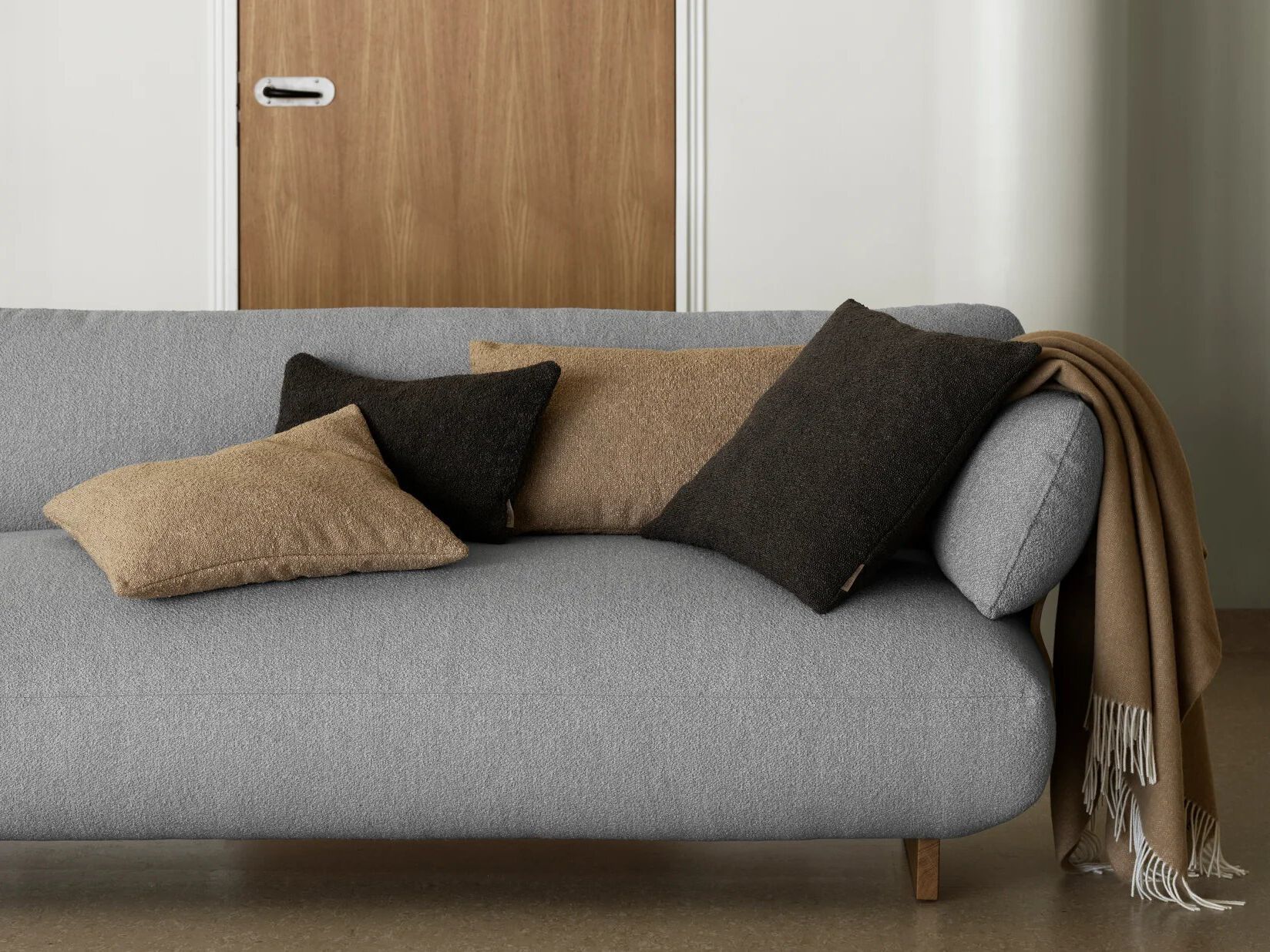 Прямоугольная подушка из ткани blomus BOUCLE ARCH-00132949 - Вид №7