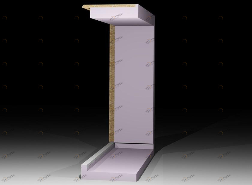 RE.PACK Моноблочная теплоизоляция с 4 сторон без жалюзи Shutter box sun-id-1403068