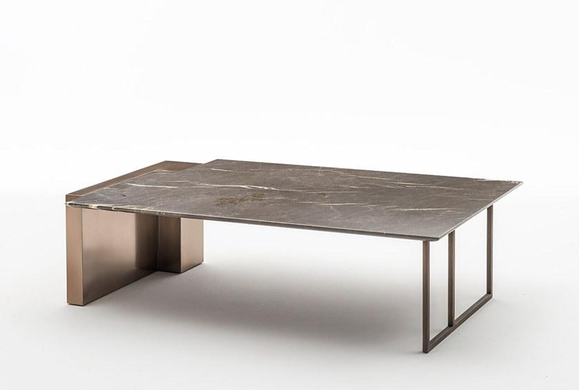 OAK Низкий мраморный журнальный столик Milano collection Sc5046 - Вид №1