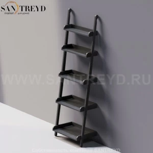Agape STAIRS Конструкция с пятью полками под темный дуб ACOM0534NRW