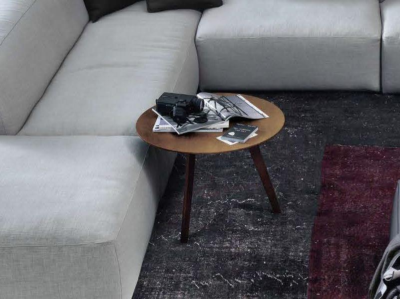 JESSE Круглый журнальный столик из мдф для гостиной sun-id-1505745 - Вид №3