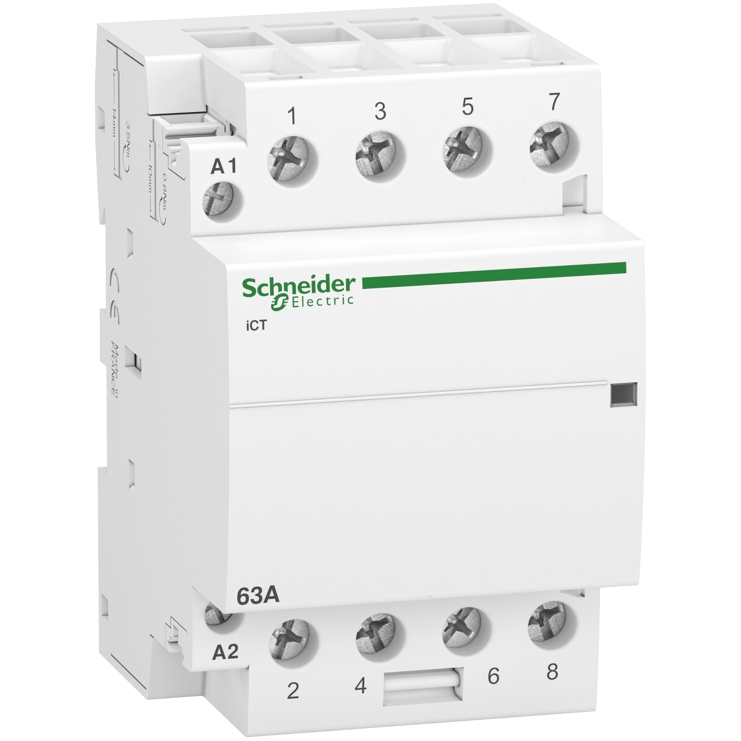 A9C20864 Модульный контактор iCT 4P 63А 400/240В AC Schneider Electric Acti 9 
