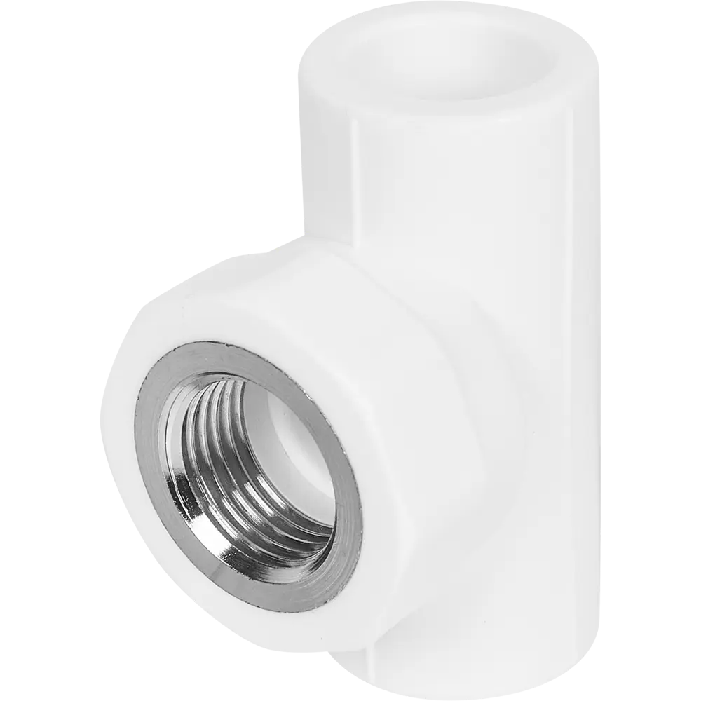 Тройник Valtec для водопровода 20x1/2"x20 мм 84382339 STLM-0808386