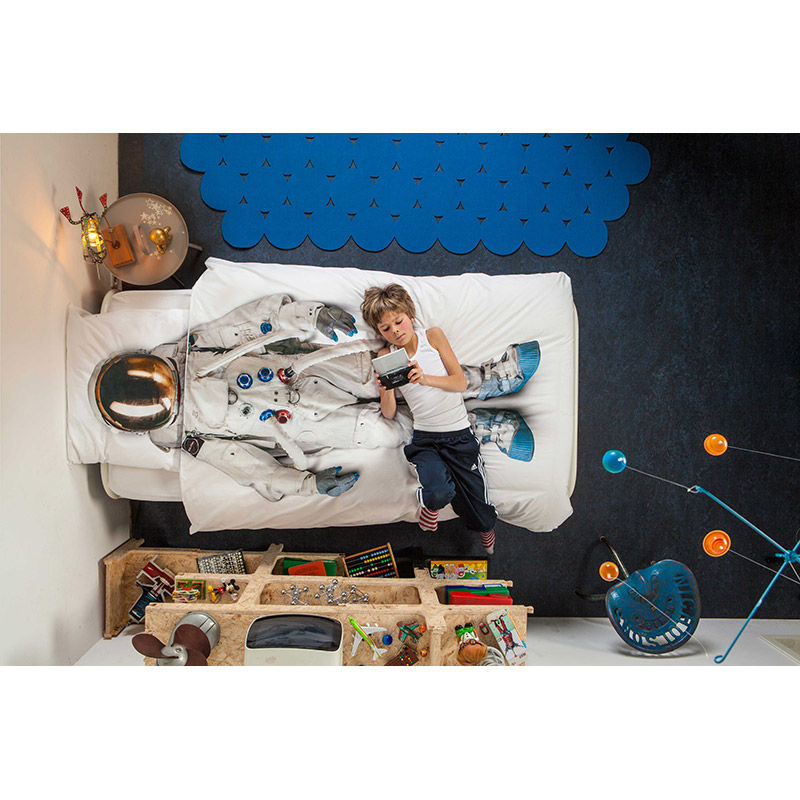 Комплект постельного белья "Астронавт" 200 х 220 см SNURK ASTRONAUT200X220CM - Вид №3