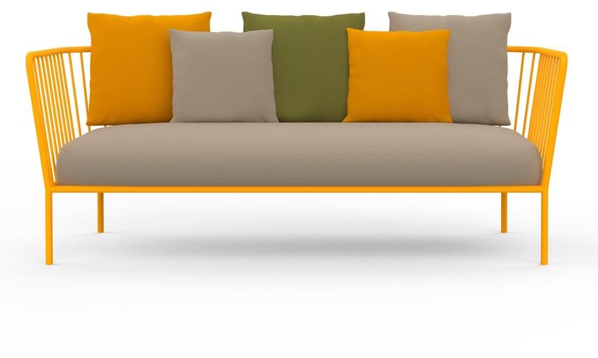 Diabla 2-х местный диван из термолакированного алюминия Arp sun-id-1433405 - Вид №1