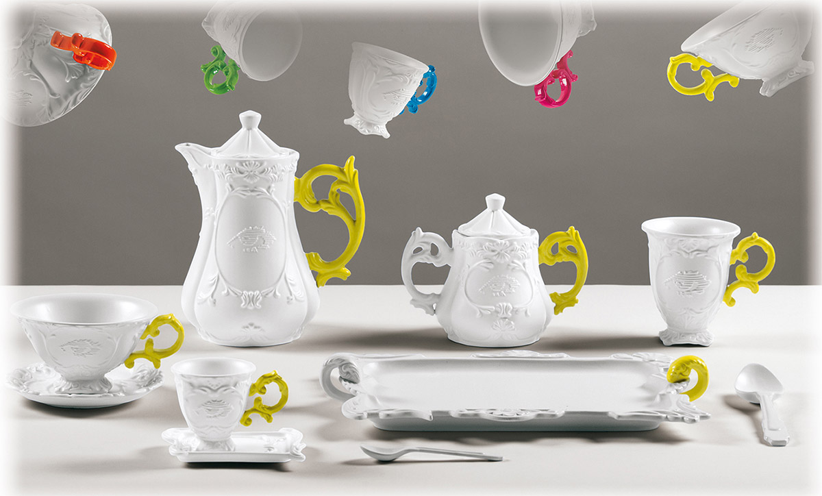 Набор кофейный I-wares фуксия Seletti 09859FUC - Вид №2