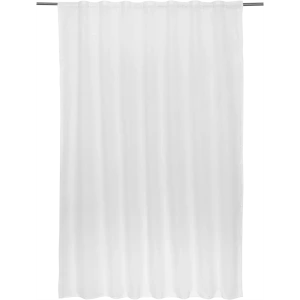 Тюль на ленте «Симфония» 140х180 см цвет белый