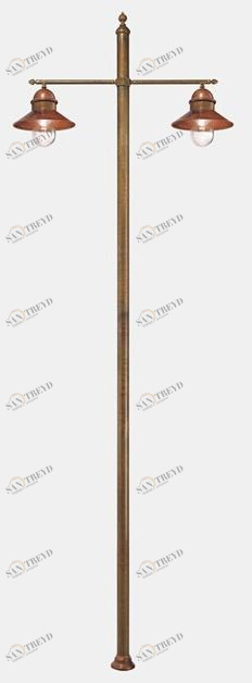 Il Fanale Садовый фонарь из металла Borgo 304.l3.ort