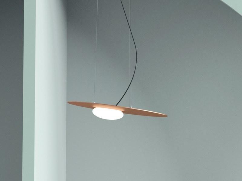 AXOLIGHT Светодиодный подвесной светильник прямого света из алюминия Kwic sun-id-1490878 - Вид №1