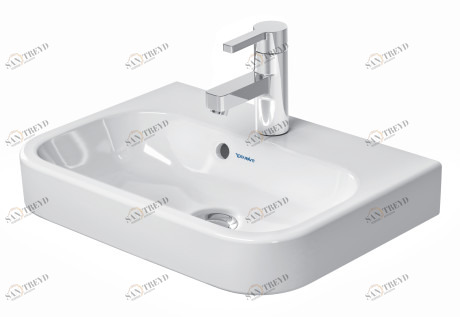 0710500060 Подвесная раковина настенная овальная Duravit Happy D.2