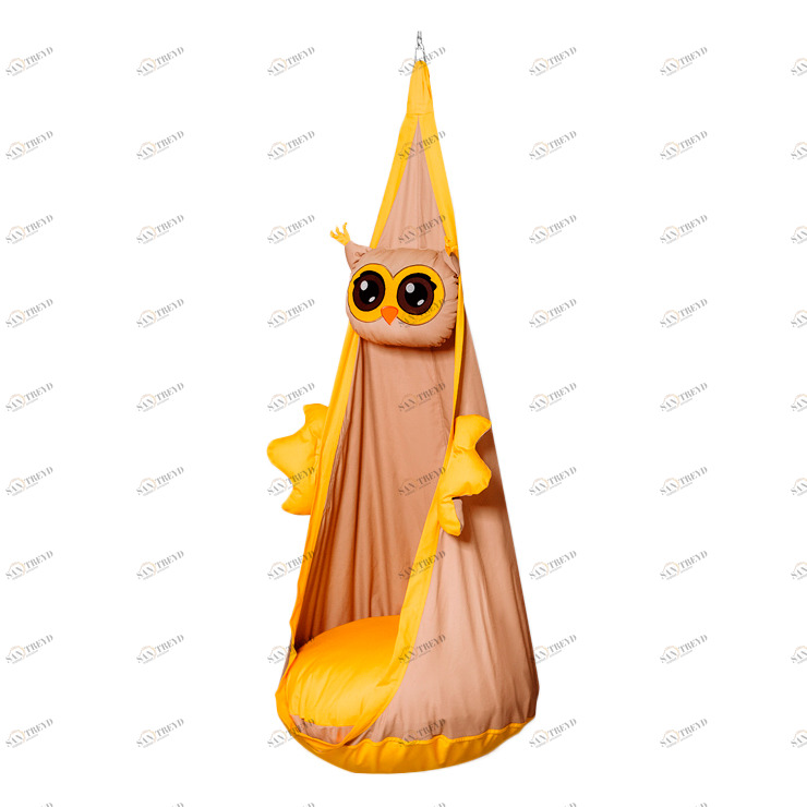 Подвесное кресло-кокон "Сова" ПОКАЧАЙКА  326705 Оранжевый Santreyd 