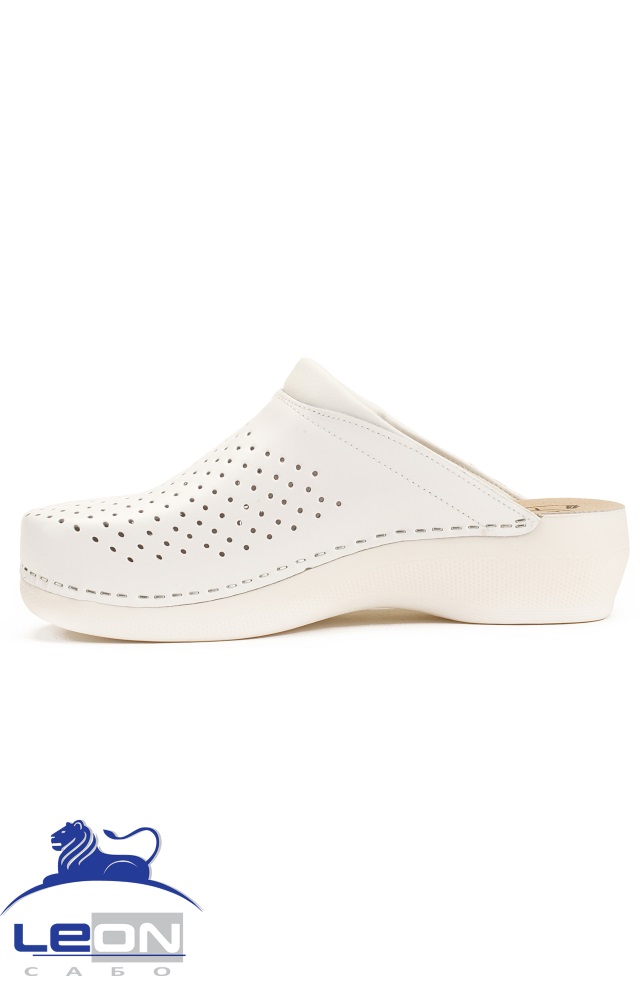 62029 Сабо "Leon LIGHT" женские белые LEON  Сабо и сланцы размер 36  - Вид №3