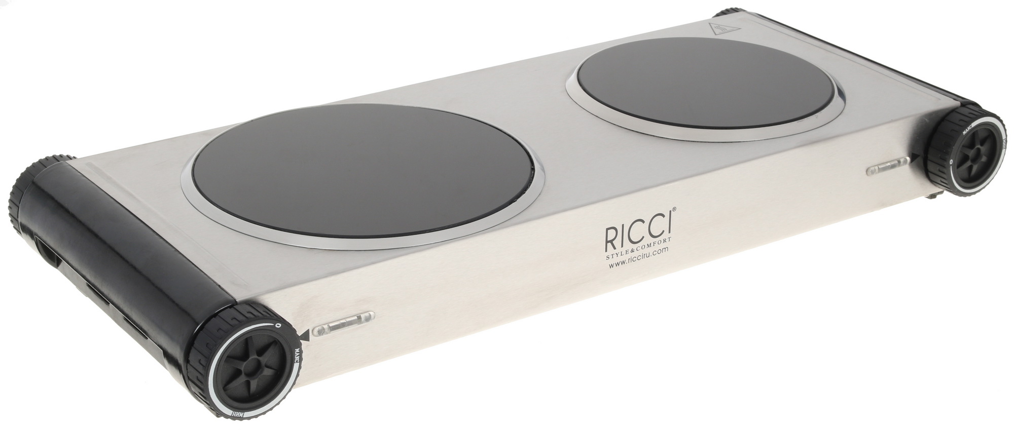 1157332 Плита компактная электрическая Ricci RIС-09C серебристый STDN-0040374 - Вид №1