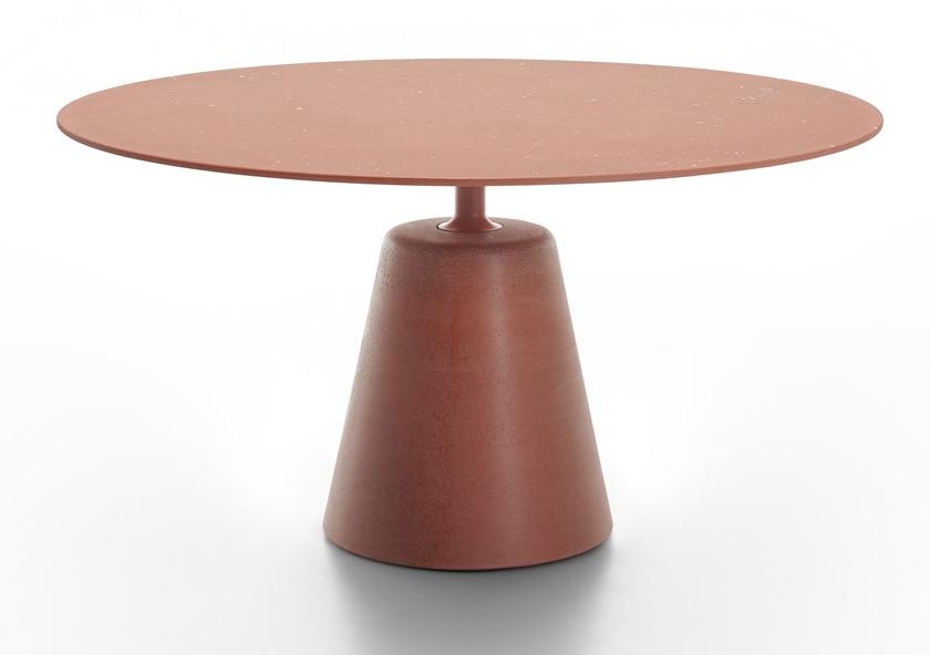 MDF Italia Круглый бетонный стол sun-id-1375717 - Вид №1