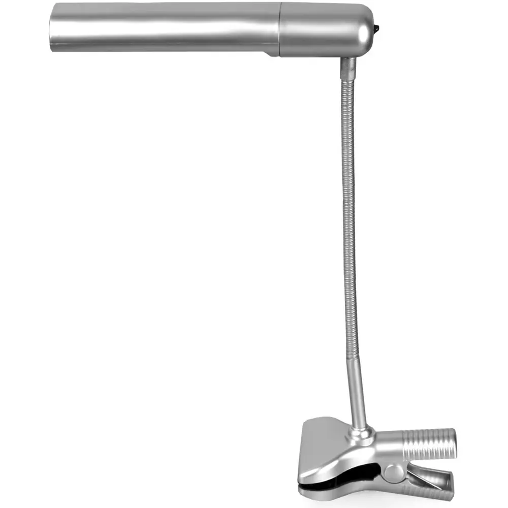 Настольная лампа Line 1xG23x9 Вт, пластик, цвет серебро CAMELION STLM-2050621