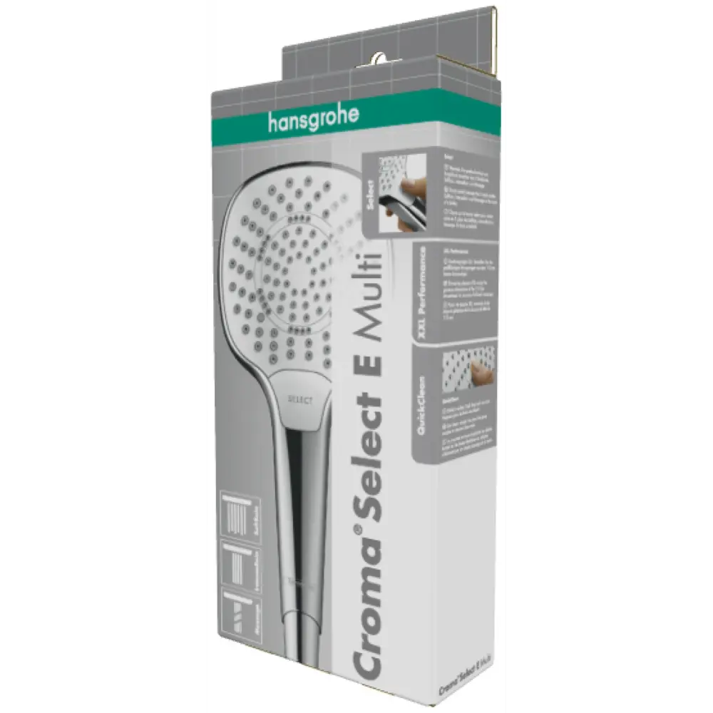 Лейка для душа Hansgrohe Croma Select E Multi, 3 режима 82600631 STLM-2124234 - Вид №3